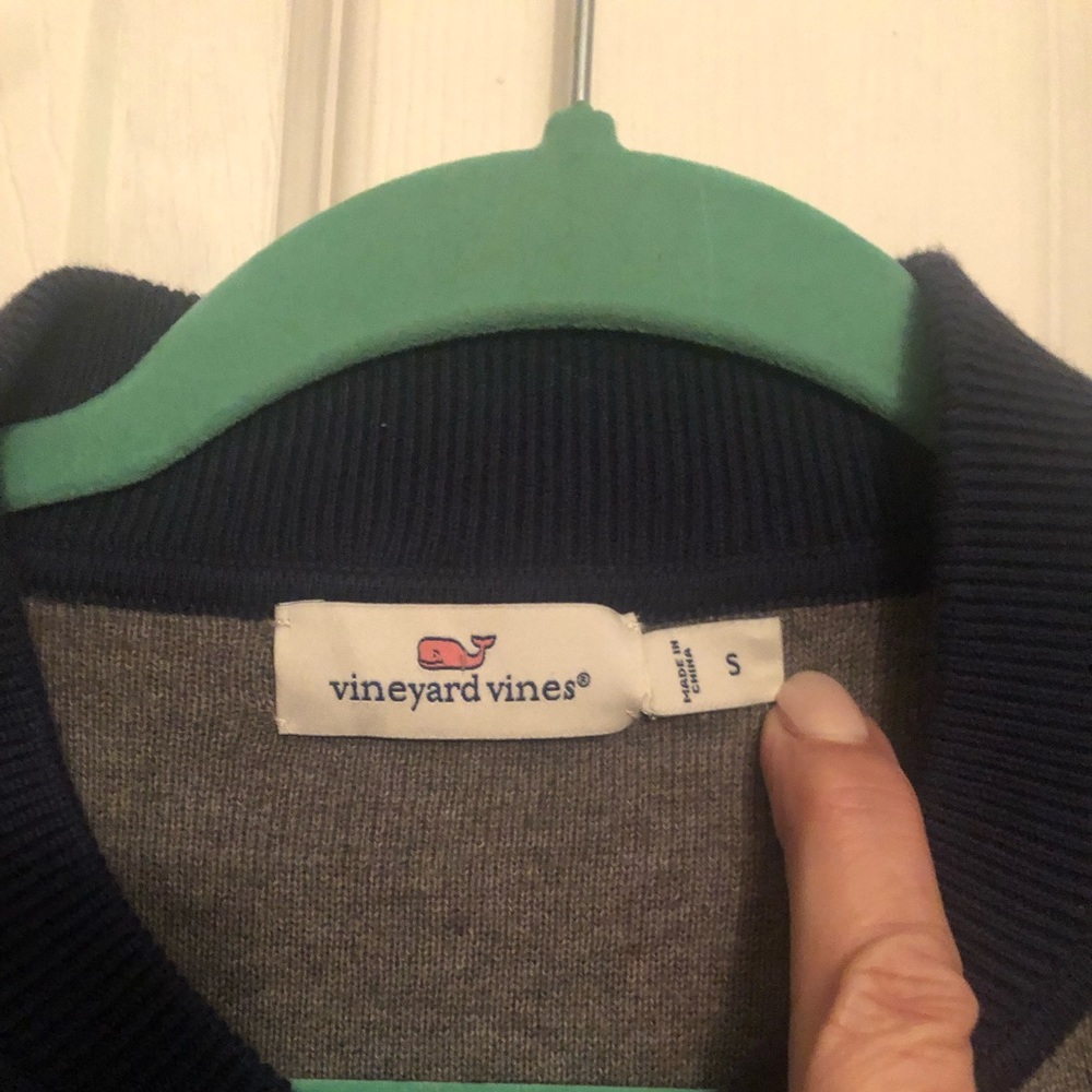 Vineyard Vines zippered cardigan - Picture 4 of 4